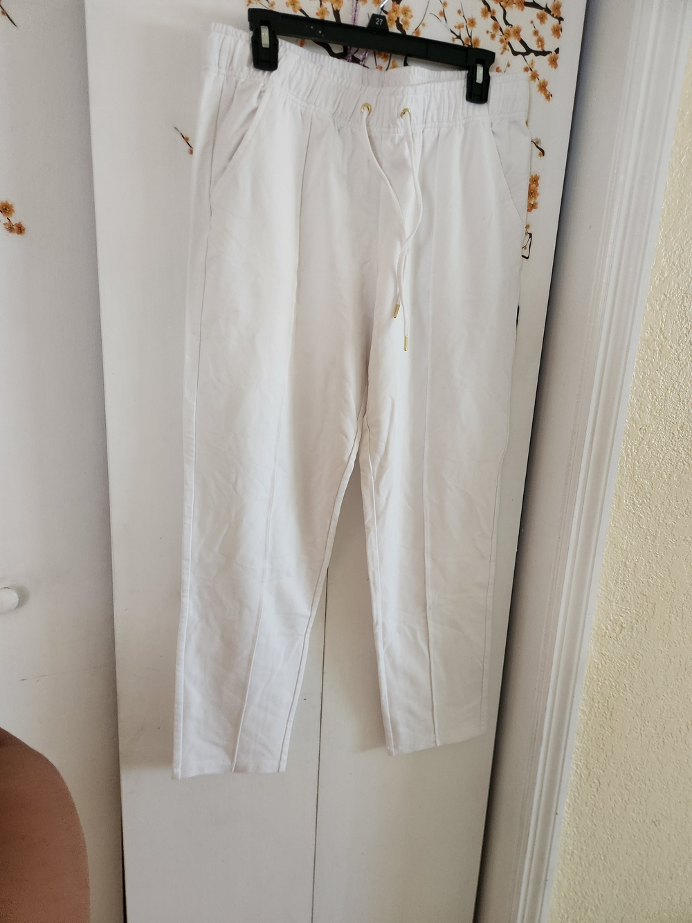 Lilly Pulitzer White Drawstring Pants